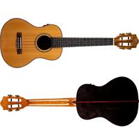 Flight Princess Series Diana Soundwave Tenor elektrisch-akoestische tenor ukelele met ingebouwde effecten - thumbnail