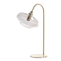 Light & Living Tafellamp 'Solna' 50cm hoog, kleur Smoke/Antiek Brons - thumbnail