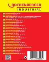 Rothenberger Rothenberger Spud moersleutel, 3/8, 1/2, 3/4, 1" ROT073298E - thumbnail