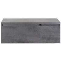 Frozen Badmeubelset 120 cm - Greeplijst in Kleur - Wastafel Onderkast met Bovenblad Beton Antrac - thumbnail