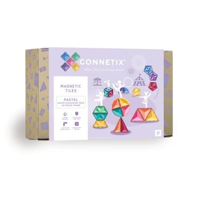 Connetix Vormen Uitbreiding Pastel 48 stuks