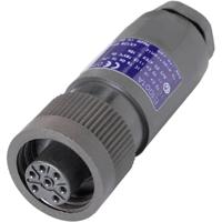 ifm Electronic E1001A Sensor/actuator connector, niet geassembleerd Aantal polen (sensoren): 7 Bus, recht 1 stuk(s) - thumbnail