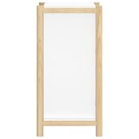 Dressoir 62x38x75 cm bewerkt hout wit - thumbnail