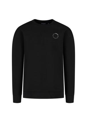 Ballin winter sweater jongens - zwart - cirkel logo