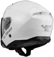 LS2 jethelm "of603 infinity ii solid" helmet infinity ii white gr. xl - thumbnail
