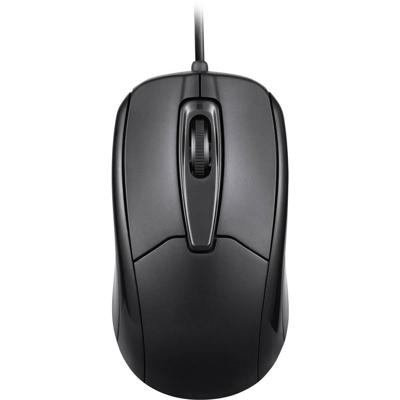 Perixx PERIMICE-209 P Black Muis Kabelgebonden Optisch Zwart 3 Toetsen 1000 dpi Perixx PERIMICE-209 P Black Muis Kabelgebonden Optisch Zwart 3 Toetsen 1000 dpi