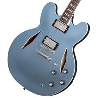 Epiphone Dave Grohl DG-335 Pelham Blue semi-akoestische gitaar met koffer - thumbnail