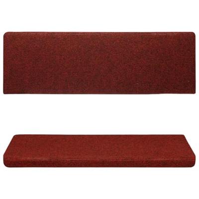 Trapmatten 15 st 65x21x4 cm naaldvilt rood Trapmatten 15 st 65x21x4 cm naaldvilt rood