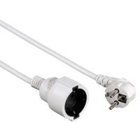 Hama 00047866 Stroom Verlengkabel Wit 5 m H05VV-F 3G 1,5 mm² - thumbnail