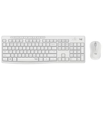 MK295 Silent - Toetsenbord en muis set - draadloos - 2.4 GHz - QWERTZ - Duits - gebroken wit MK295 Silent - Toetsenbord en muis set - draadloos - 2.4 GHz - QWERTZ - Duits - gebroken wit
