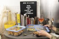 Set van 3 opbergdozen met deksel - PYREX - Zero Plastic - Glas - Rechthoekig - 0,8/1,5/2,6 L - thumbnail