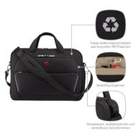 Wenger Meteor Laptoptas Geschikt voor max. (laptop): 43,2 cm (17) Zwart - thumbnail