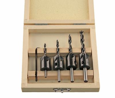 Opsteekverzinkboorset 3-4-5-6 Opsteekverzinkboorset 3-4-5-6