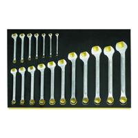 Stahlwille 96838183 TCS 13/18,6-24MM Ring-steeksleutelset Sleutelbreedte (metrisch) 8 - 19 mm - thumbnail