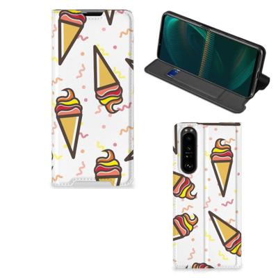Sony Xperia 5 III | Flip Style Cover | Icecream Sony Xperia 5 III | Flip Style Cover | Icecream