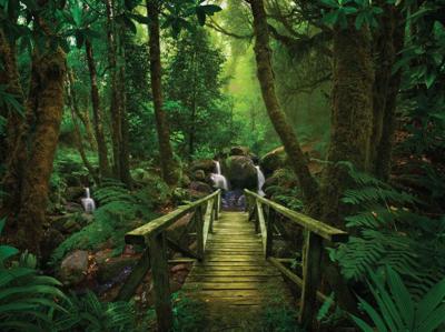 Sprookje 70x50cm Tuinschilderij Customize-it - Customize it