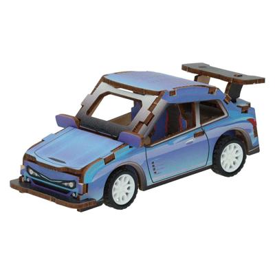 Lobbes Houten bouwpakket 3d sportwagen