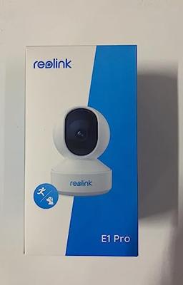 Reolink 4MP Pan Tilt Indoor WiFi-beveiligingscamera, 2,4 GHz/5 GHz WiFi IP-camera, bidirectionele audio, bewegingsdetectie binnencamera voor baby, ouderling, huisdier, 7 dagen gratis cloud, E1 Pro