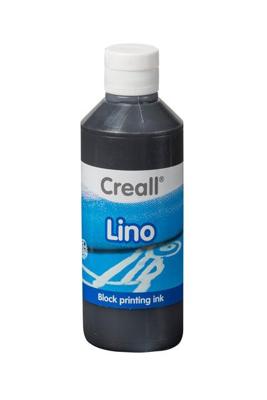 Creall lino blockprintverf zwart, 250ml Creall lino blockprintverf zwart, 250ml