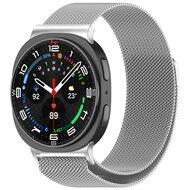 Milanese band - Zilver - Samsung Galaxy Watch 8 - 40mm / 44mm Milanese band - Zilver - Samsung Galaxy Watch 8 - 40mm / 44mm