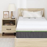 Matrassen Wit, Grijs 70 x 200 cm 100% polyester jacquard stof - thumbnail