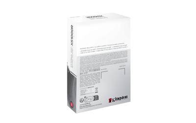 Kingston XS1000 1 TB Externe SSD harde schijf USB-C Rood SXS1000R/1000G