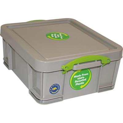 Really Useful Box opbergdoos 18 liter, gerecycleerd, grijs Really Useful Box opbergdoos 18 liter, gerecycleerd, grijs