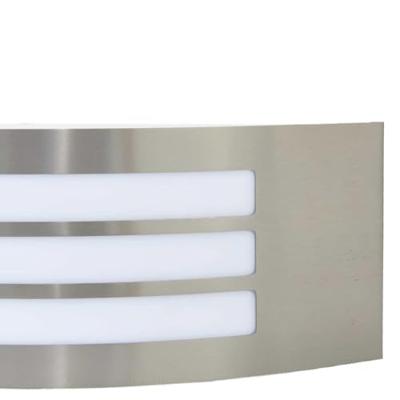 VidaXL Buiten wandlamp 2 pcs zilver 32 x 10 x 10 cm