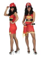 Girl on fire brandweer jurkje - thumbnail