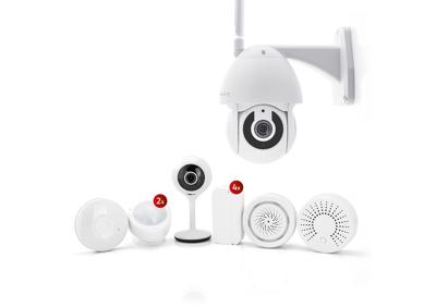 Smart Home Security Set - Camera&apos;s - Deursensor - Bewegingsmelder - Sirene - Rookmelder (HOME SECURITY SET DE LUXE)