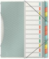Esselte Colour&apos;Breeze sorteermap, PP, ft A4, 12 tabs, assorti - thumbnail