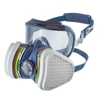 Opsial halfgelaatsmasker AIRPRO INTEGRA ABEK1P3 - met geïntegreerde veiligheidsbril - thumbnail