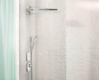 Hansgrohe square slangaansluitknie Chroom - thumbnail
