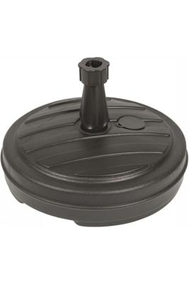 Parasolvoet vulbaar donkergrijs 13 liter