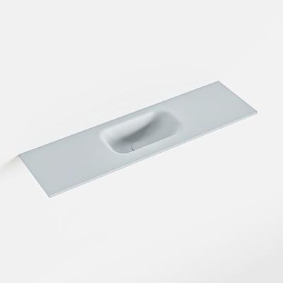 MONDIAZ EDEN Clay solid surface inleg wastafel voor toiletmeubel 80cm. Positie wasbak midden MONDIAZ EDEN Clay solid surface inleg wastafel voor toiletmeubel 80cm. Positie wasbak midden