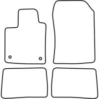 Automatten passend voor Renault Twingo 2007-2011 TMRE533 - thumbnail