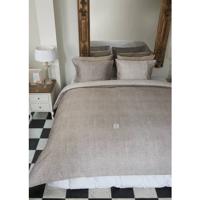 Rivièra Maison Riviera Maison Dekbedovertrek Coughton Court sand 140x200/220 - thumbnail
