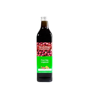 Terschellinger Cranberries Cranberrysap Eko Ongezoet