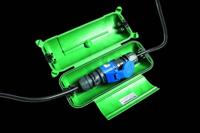 Heitronic 21045 Stekkerbeschermbox Groen - thumbnail