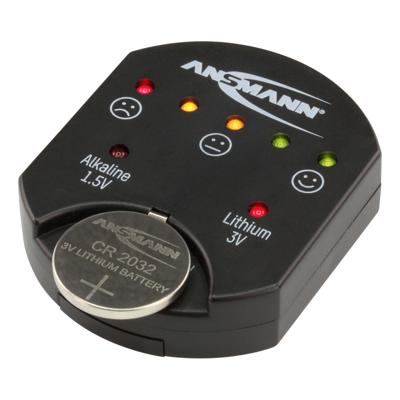 Ansmann Batterijtester Button cell Meetbereik (batterijtester) 1.5 V, 3 V Batterij 1900-0035