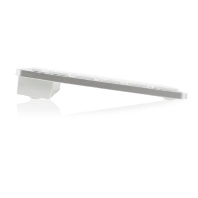 Ewent EW3161 Bluetooth-toetsenbord, Spaans (QWERTY), draadloos toetsenbord voor iPhone, iOS, iPad, Samsung, Huawei, Android, Windows, wit