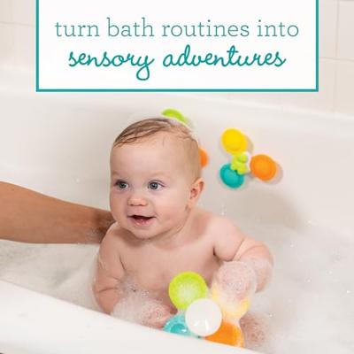 INFANTINO siliconen "spinners" set meerkleurig