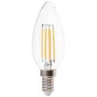 E14 LED Lamp - 4 Watt 400 Lumen - 3000K Warm wit - Vervangt 35 Watt - E14 fitting - Kaarslamp - Kleine fitting - thumbnail