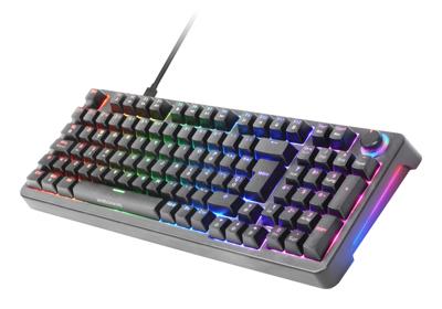 Gaming Keyboard Mars Gaming MKPROYES Zwart Qwerty Spaans