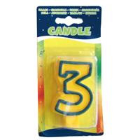 Folat BV Verjaardagskaarsjes fun - 3 jaar - thumbnail