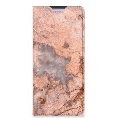 Xiaomi Redmi Note 10 Pro | Standcase | Marmer Oranje