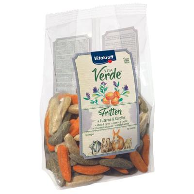 Vitakraft Vita Verde Fritten knaagdierensnack alfalfa & wortel 200g