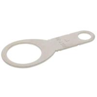 Wiska OSET 32 Aardingslip M32 Messing (vernikkeld) 1 stuk(s) - thumbnail