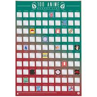 Gift Republic Scratch Poster - 100 Anime
Gift Republic Kraskaart Poster - 100 Anime - thumbnail