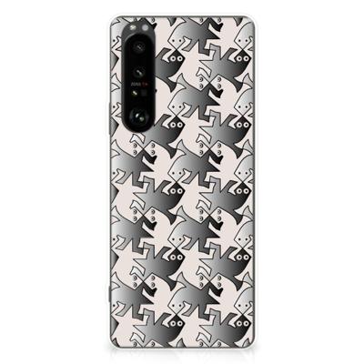 Sony Xperia 1 III | TPU Hoesje | Salamander Grey